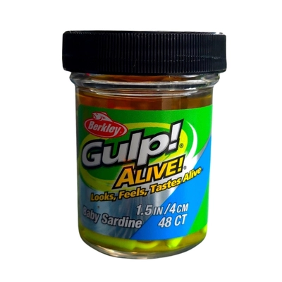 Berkley%20Gulp!%20Alive!%20Baby%20Sardine%201.5’’%20Chartreuse