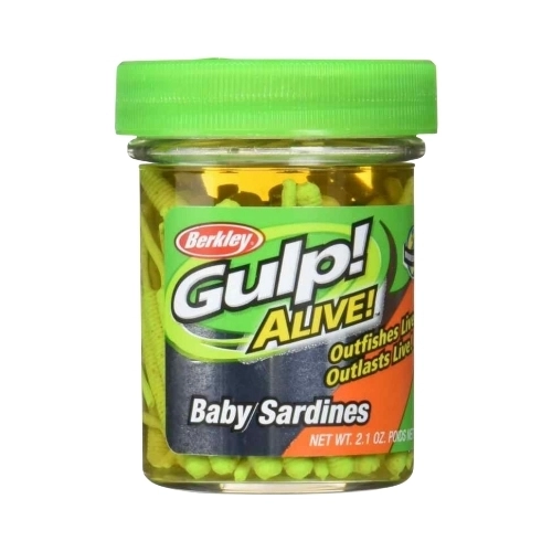 Berkley%20Gulp!%20Alive!®%20Baby%20Sardine%20-%20Chartreuse%20