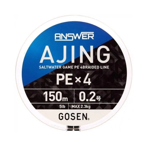 Gosen%20Answer%20Ajing%20PE%20X4%20LRF%20Örgü%20İp%20Misina%200.3pe%20150m
