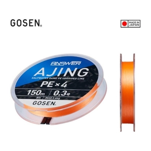 Gosen%20Answer%20Ajing%20PE%20X4%20LRF%20Örgü%20İp%20Misina%200.3pe%20150m