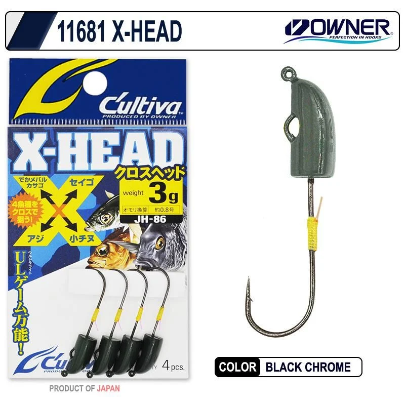 Owner 11681 Cultiva X-Head Lrf Jighead - Lrf Dükkanı