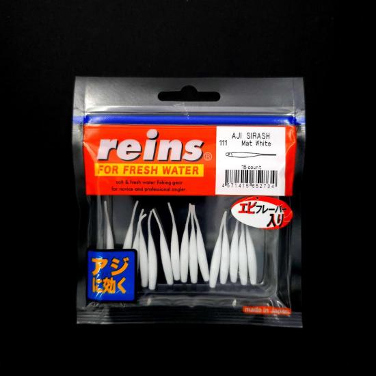 Reins Aji Sirash | Ultra İnce Kuyruklu Hassas LRF Silikonu-LRF Dükkanı