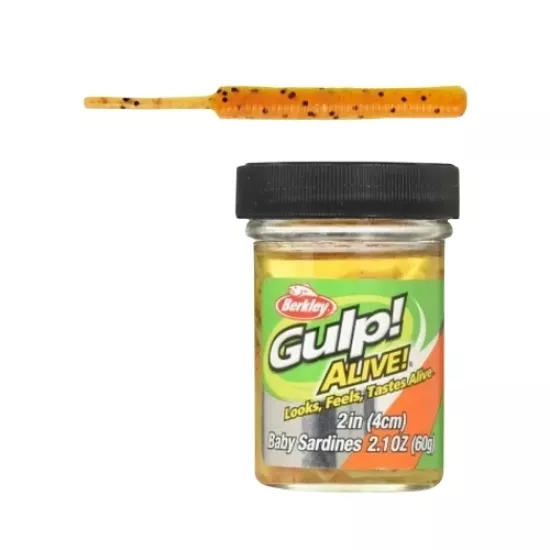 Berkley Gulp! Alive!® Baby Sardine - Orange Tiger
