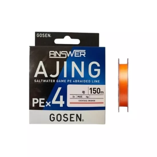 Gosen Answer Ajing PE X4 – LRF Örgü İp Misina | LRF Dükkanı
