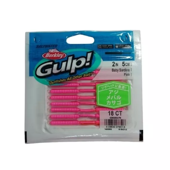 Berkley Gulp! SW Baby Sardine | Kokulu LRF Silikon Yem