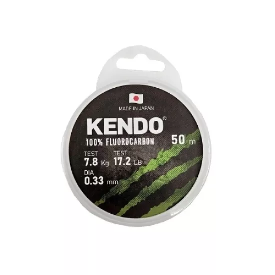 Kendo 100% Fluorocarbon White 50m Misina-Lrf Dükkanı