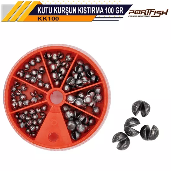 Portfish Kıstırma Kurşun | 0.4g – 1.3g Arası Seçenekler