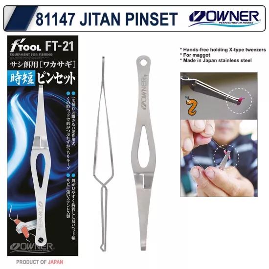 Owner 81147 Jitan Pinset FT-21 | LRF Yem Cımbızı