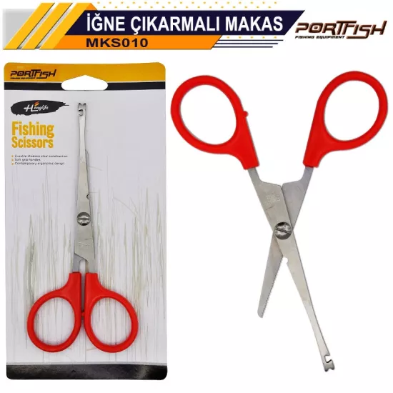 Portfish Makas & İğne Çıkarma Aleti | LRF İçin Pratik Çözüm