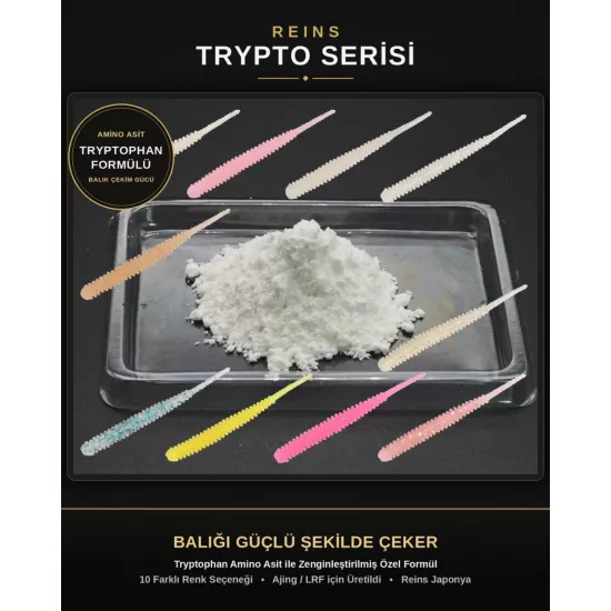 Reins Tryptophan Aji Adder LRF Silikon | LRF Dükkanı